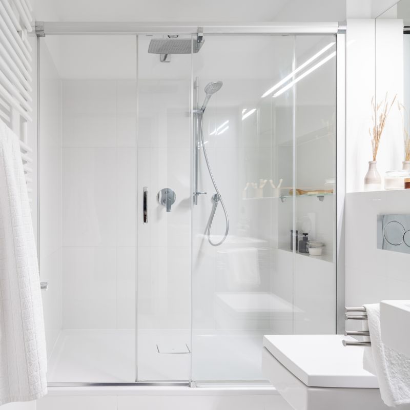 Open Concept Shower Design